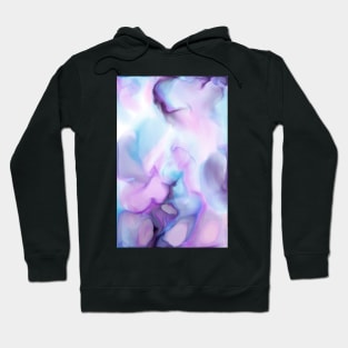 Light Pink Splashes Hoodie